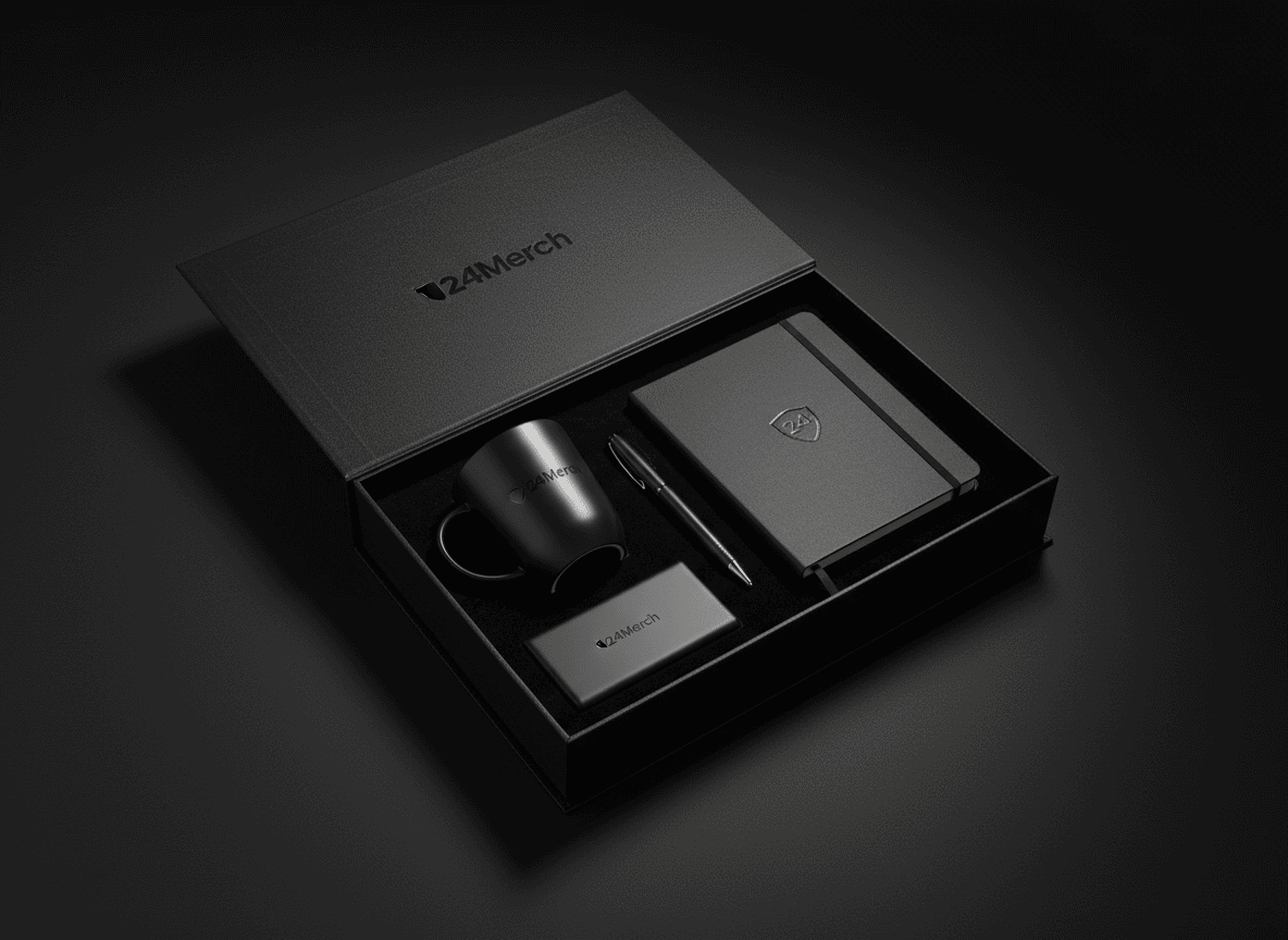 Подарочные наборы с логотипом компании для клиентов и партнеров на заказ